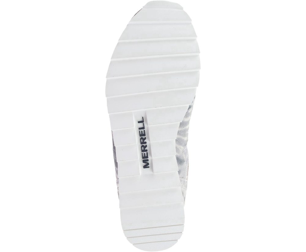 Merrell Sneakers White/Black - Alpine Tie Dye Suede - Mens 02LWUKSXG
